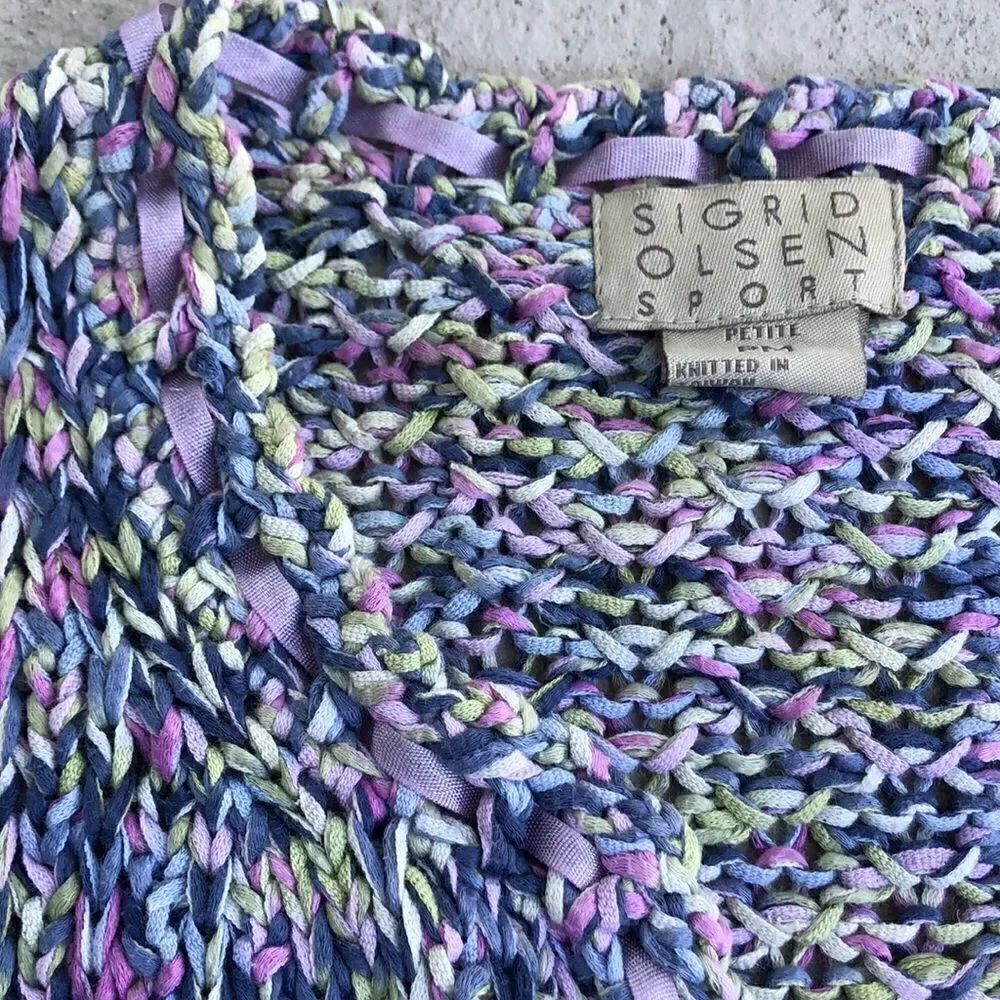 Sigrid  Olsen  sweater - Picture 2 of 4